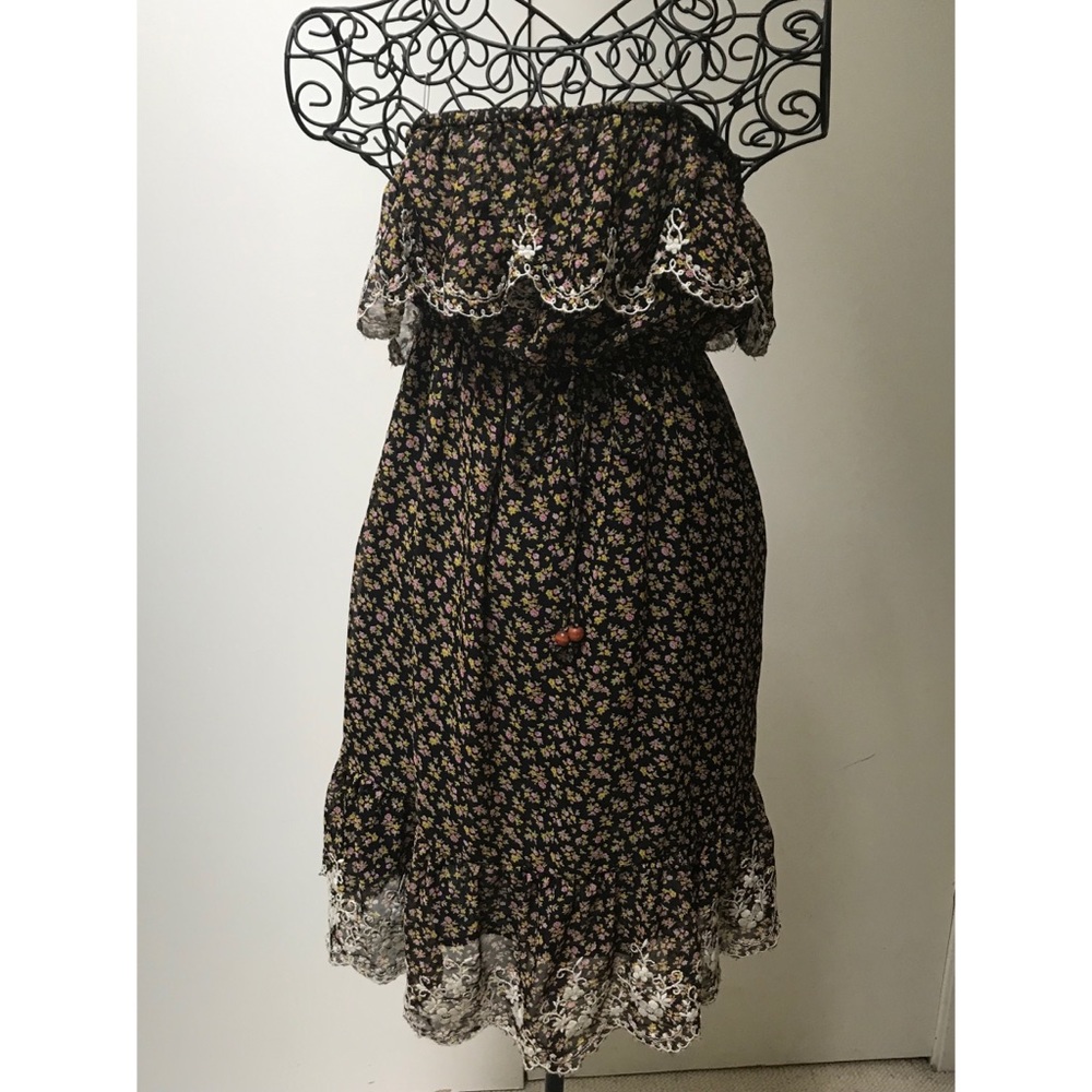 Boho long, almost maxi dress